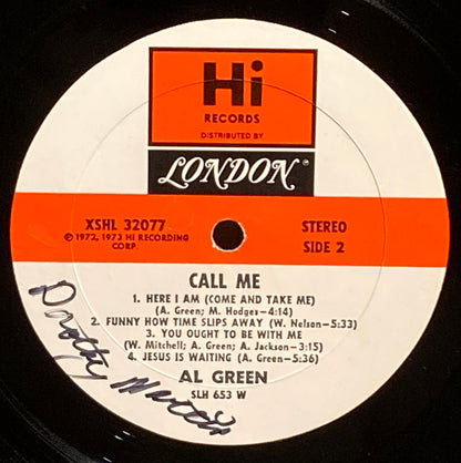【USED】Al Green – Call Me