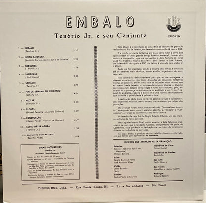 【USED】Tenorio Jr. – Embalo (2017 Reissue)