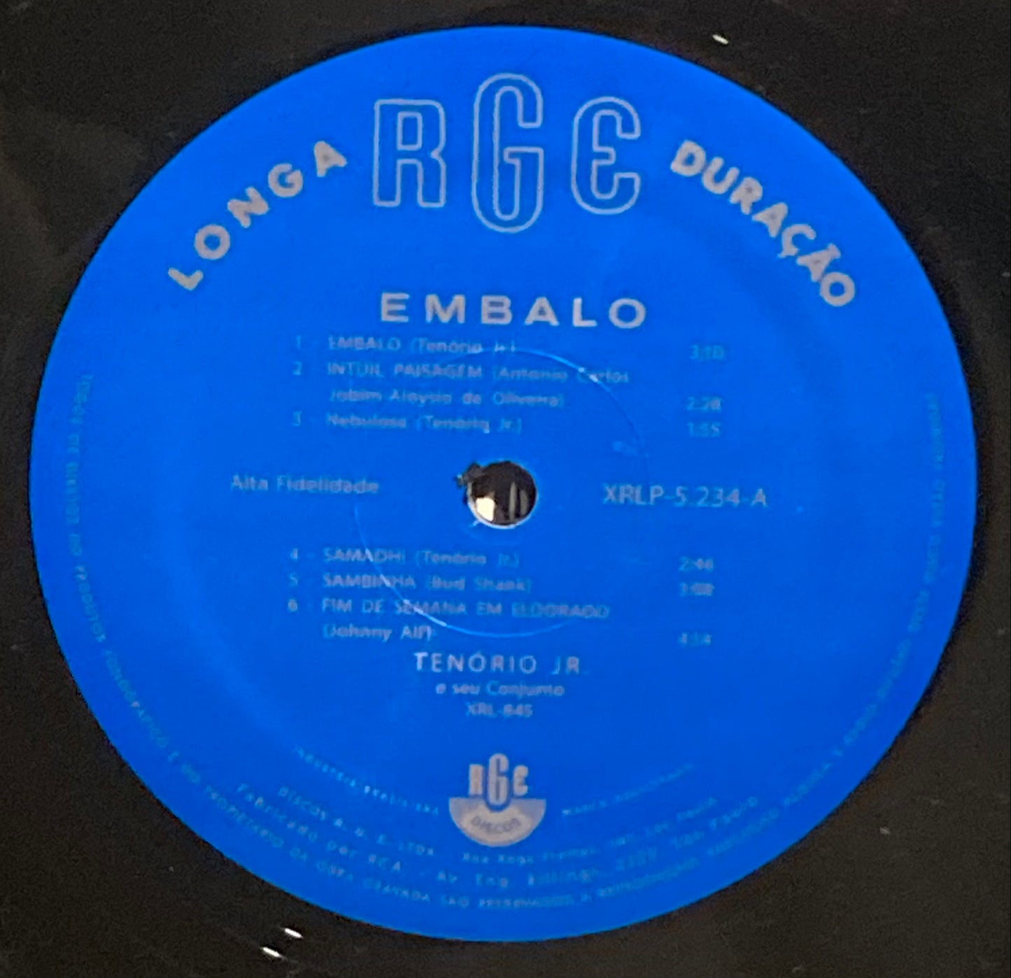 【USED】Tenorio Jr. – Embalo (2017 Reissue)