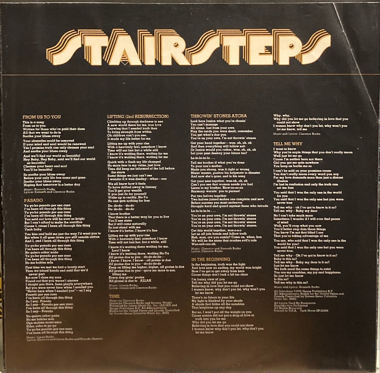 【USED】Stairsteps – 2nd Resurrection
