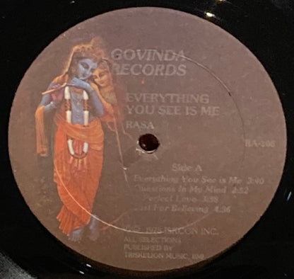 【USED】Rasa – Everything You See Is Me