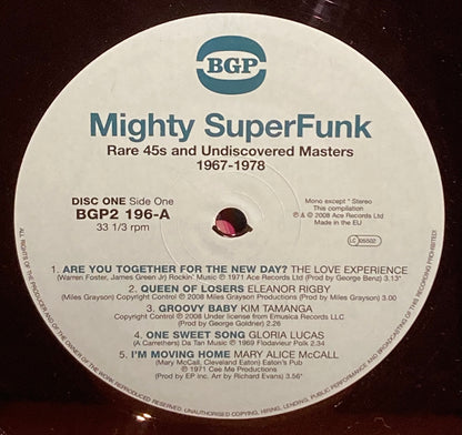 【USED】V.A. - Mighty SuperFunk. Rare 45s And Undiscovered Masters 1967-1978 (Volume 6)