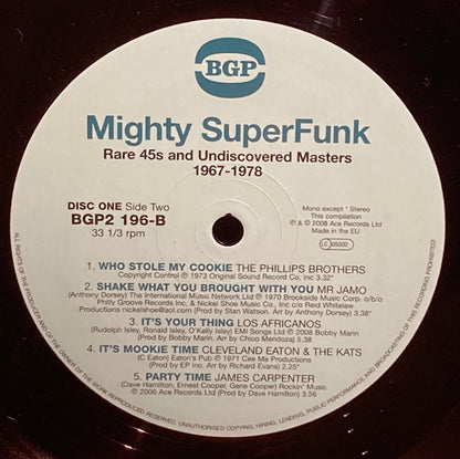 【USED】V.A. - Mighty SuperFunk. Rare 45s And Undiscovered Masters 1967-1978 (Volume 6)