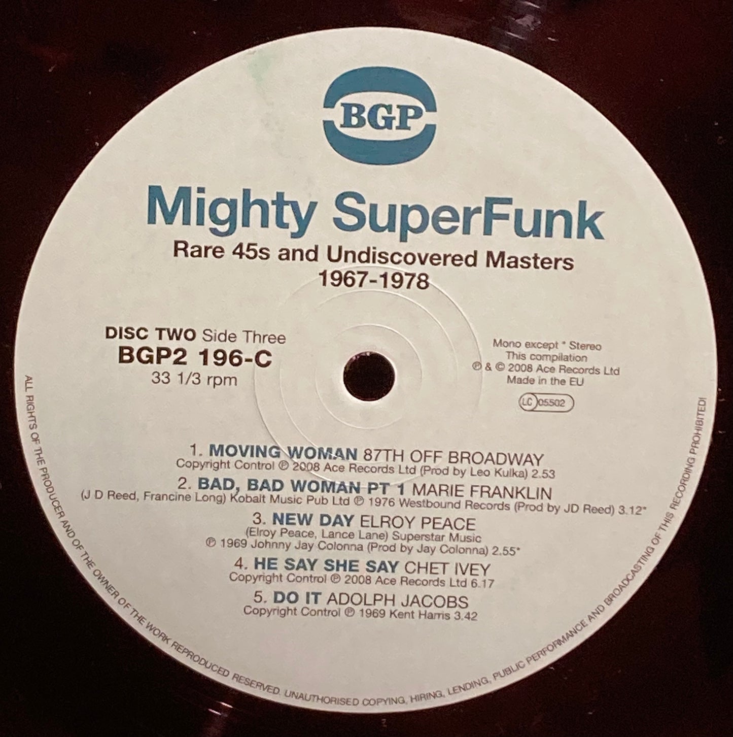 【USED】V.A. - Mighty SuperFunk. Rare 45s And Undiscovered Masters 1967-1978 (Volume 6)