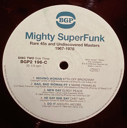 【USED】V.A. - Mighty SuperFunk. Rare 45s And Undiscovered Masters 1967-1978 (Volume 6)