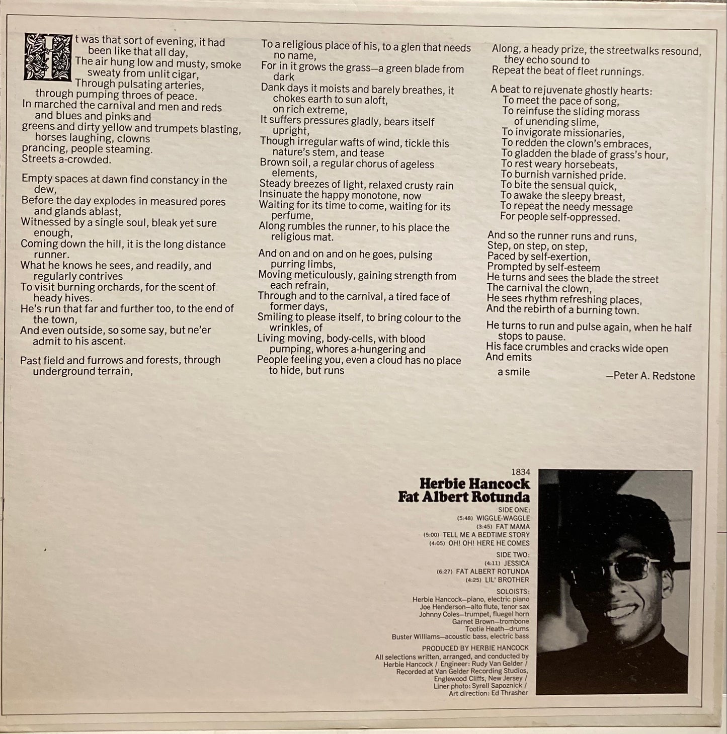 【USED】Herbie Hancock – Fat Albert Rotunda