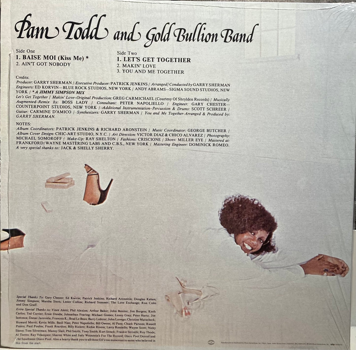 【USED】Pam Todd & Gold Bullion Band – Together (Japan Reissue)