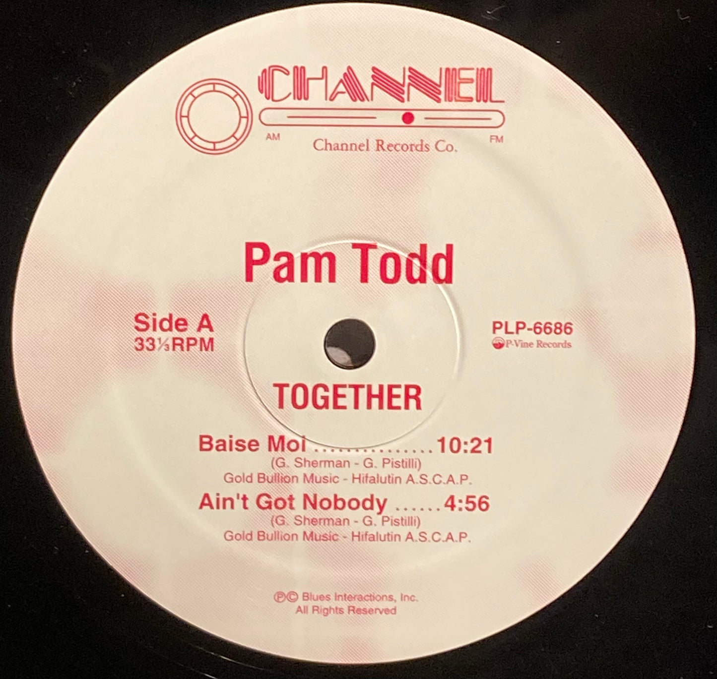 【USED】Pam Todd & Gold Bullion Band – Together (Japan Reissue)