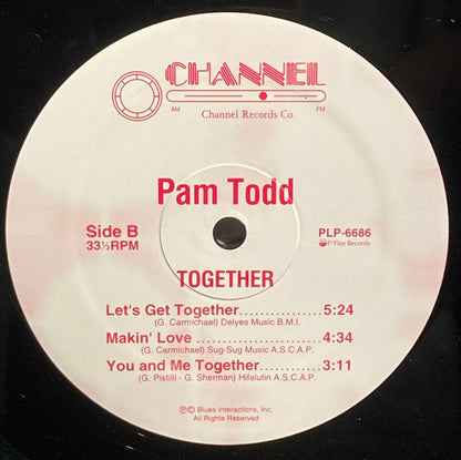 【USED】Pam Todd & Gold Bullion Band – Together (Japan Reissue)