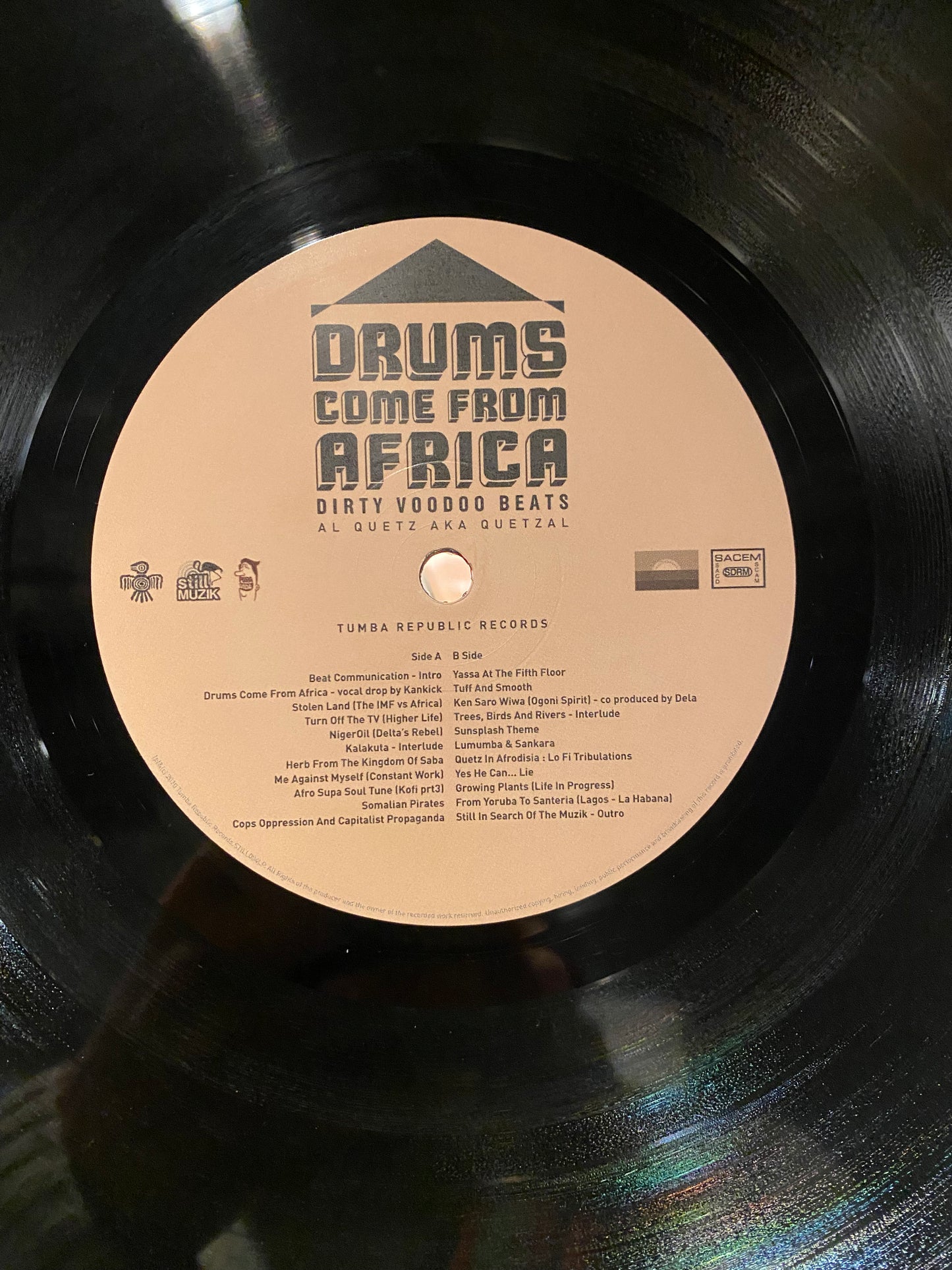 【USED】Al Quetz - Drums Come From Africa
