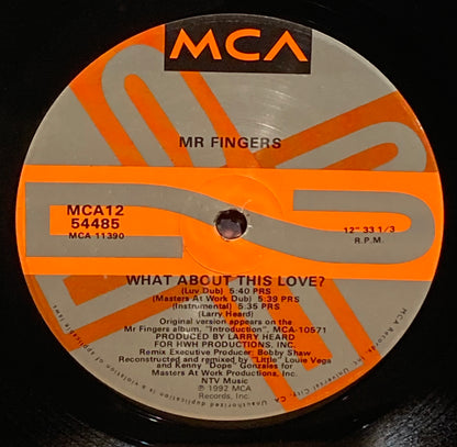 【USED】Mr Fingers – What About This Love?