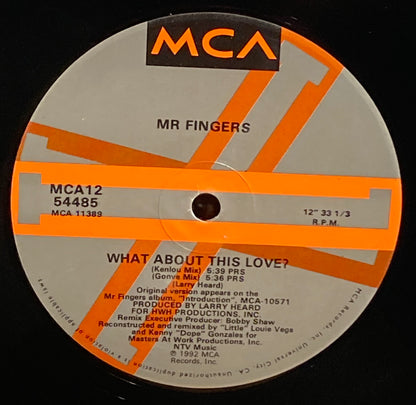 【USED】Mr Fingers – What About This Love?
