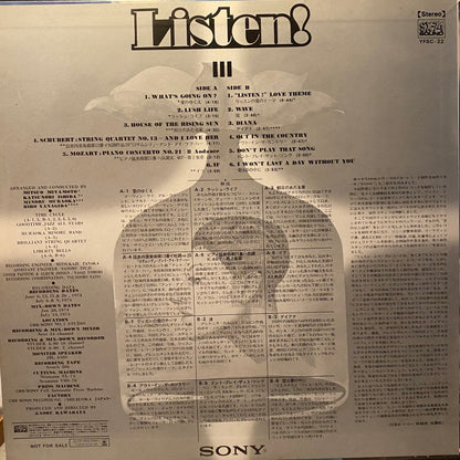 【USED】Various – Listen! III