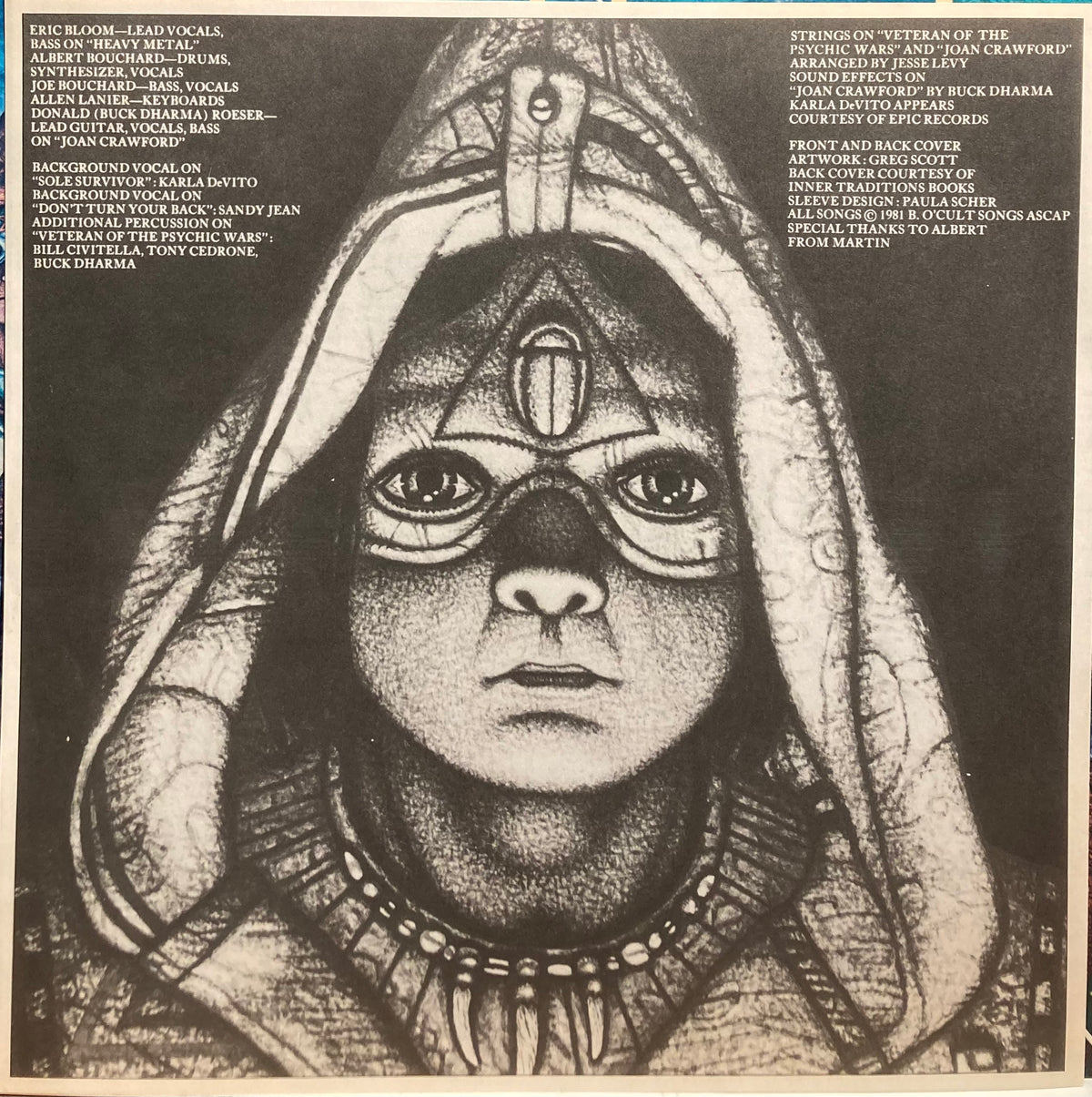 【USED】Blue Oyster Cult – Fire Of Unknown Origin (Japan Press)