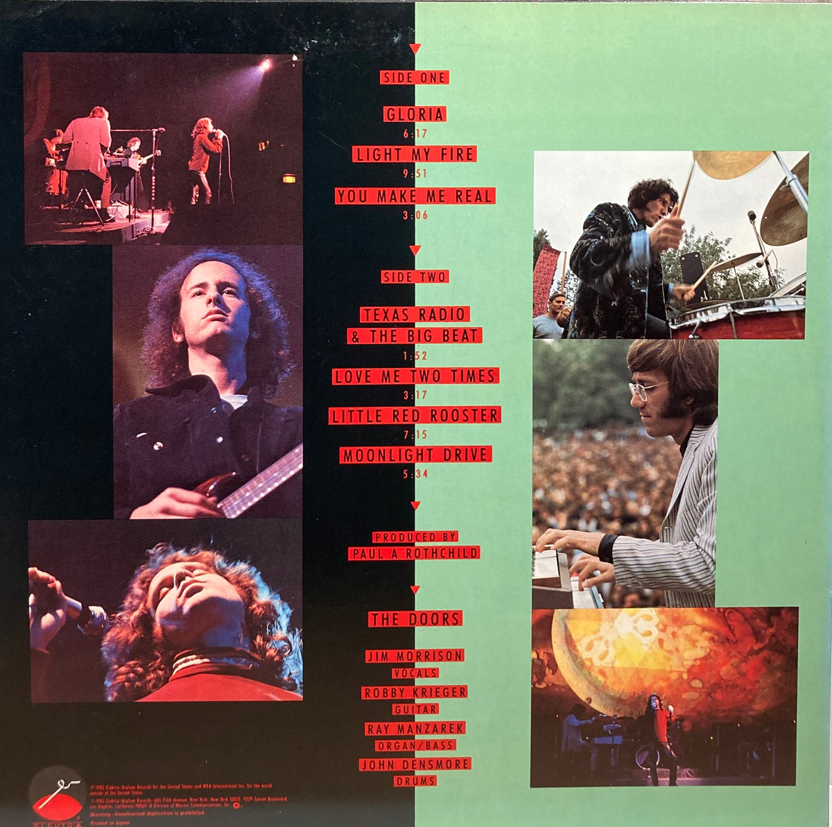 【USED】The Doors – Alive, She Cried (Japan Press)
