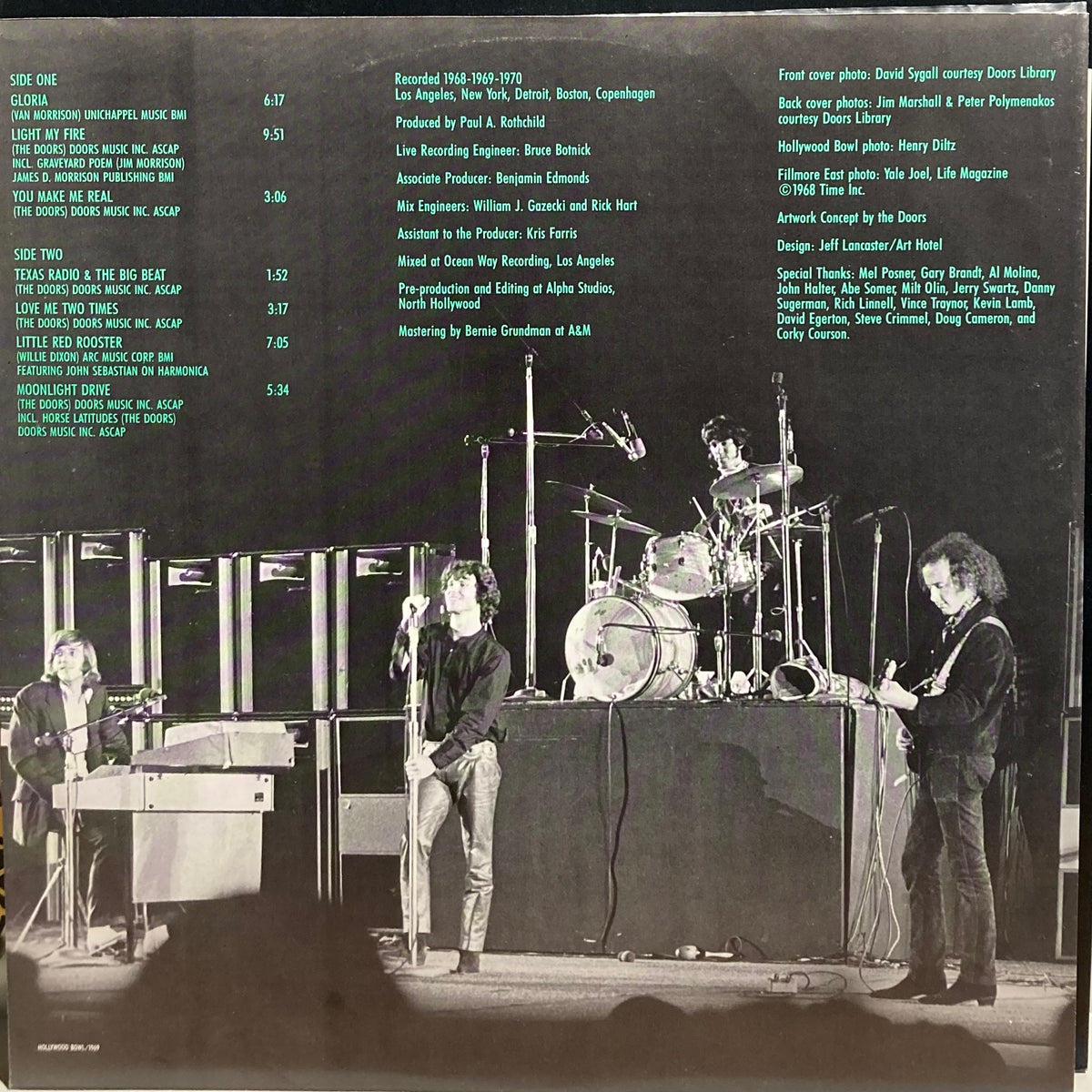 【USED】The Doors – Alive, She Cried (Japan Press)
