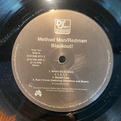 【USED】Methodman & Redman - Blackout! (2LP)