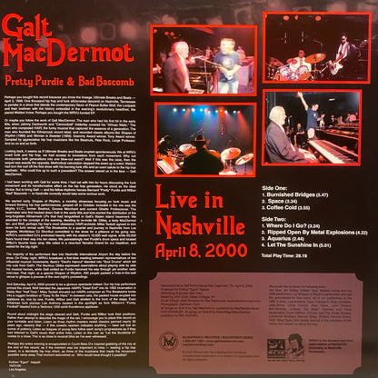 【USED】Galt MacDermot - Live In Nashville