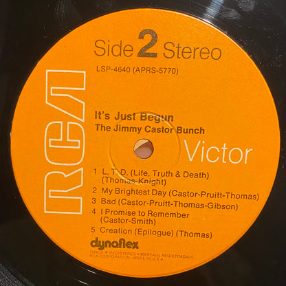 【USED】Jimmy Castor Bunch - It's Just Begun