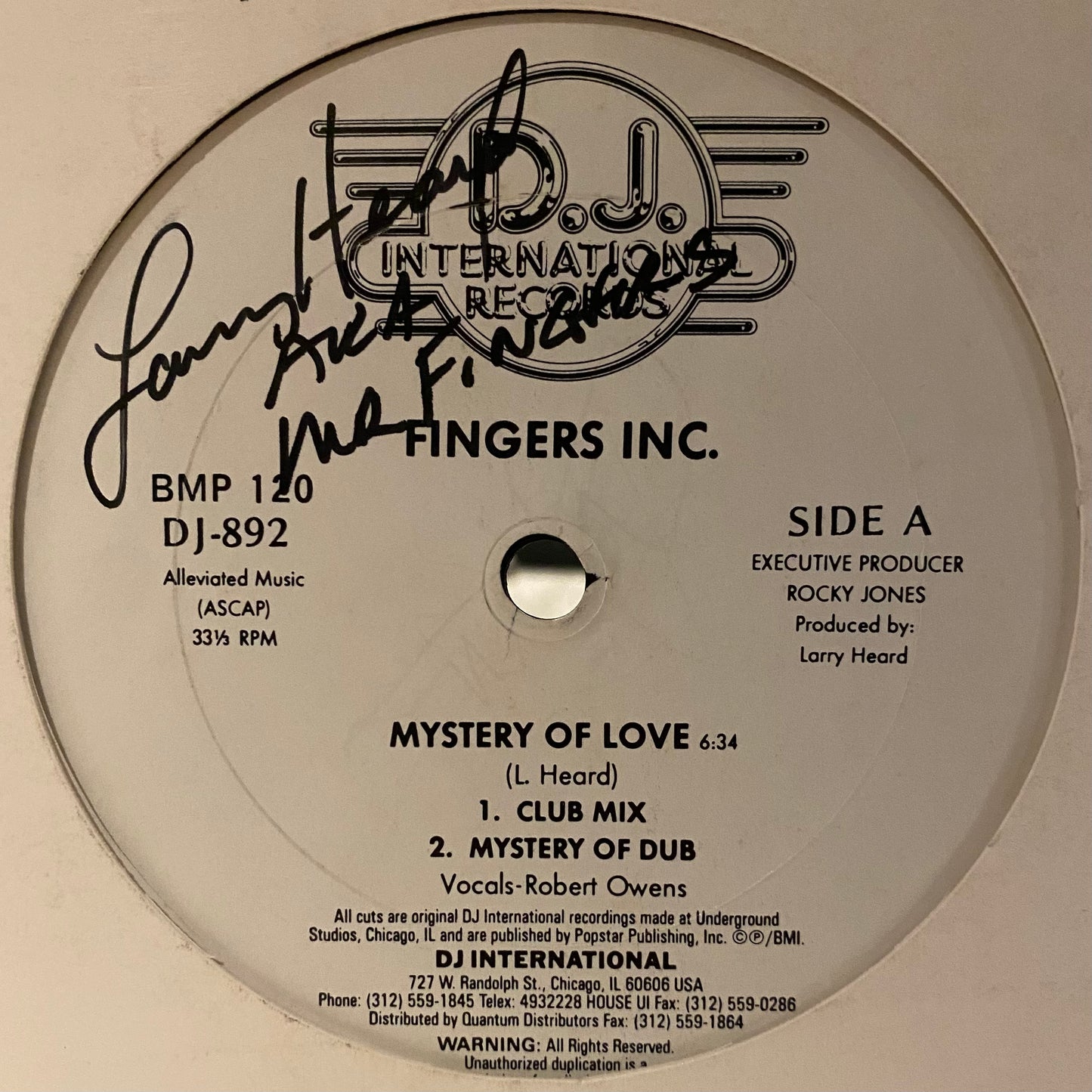 【USED】Fingers Inc. - Mystery Of Love
