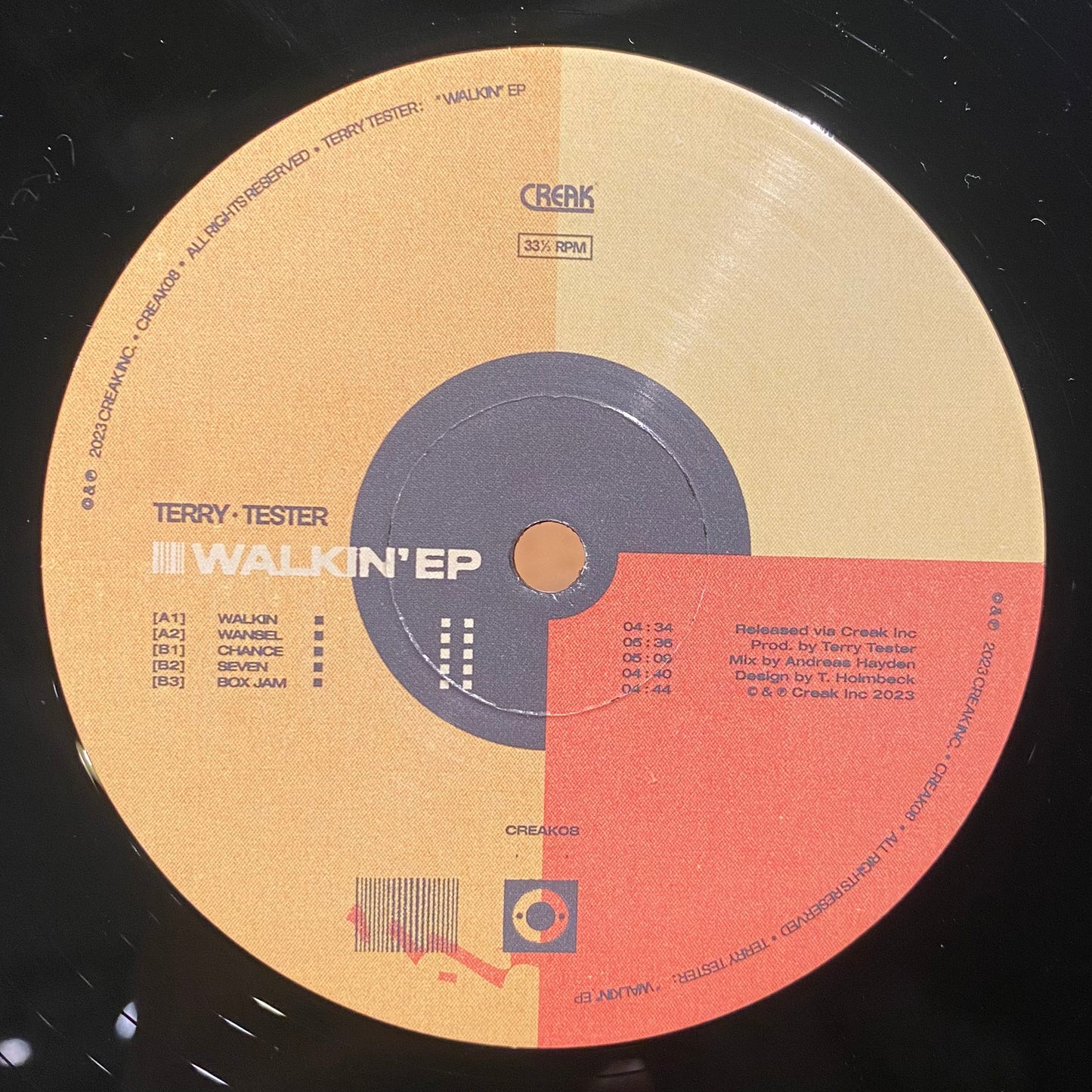 【USED】Terry Tester - Walkin'