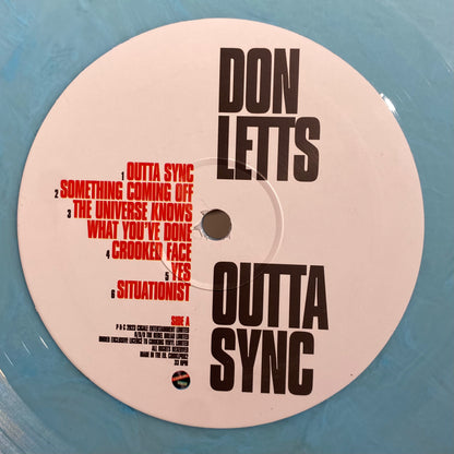 【USED】Don Letts - Outta Sync (Limited Blue Vinyl)