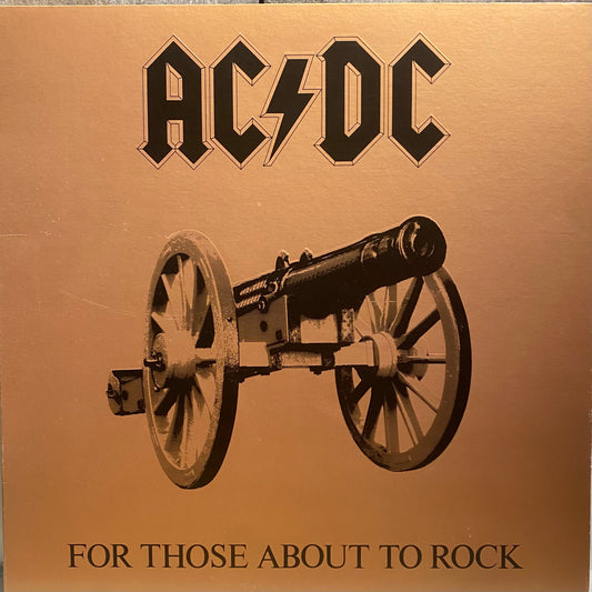 【USED】AC/DC - For Those About To Rock We Salute You