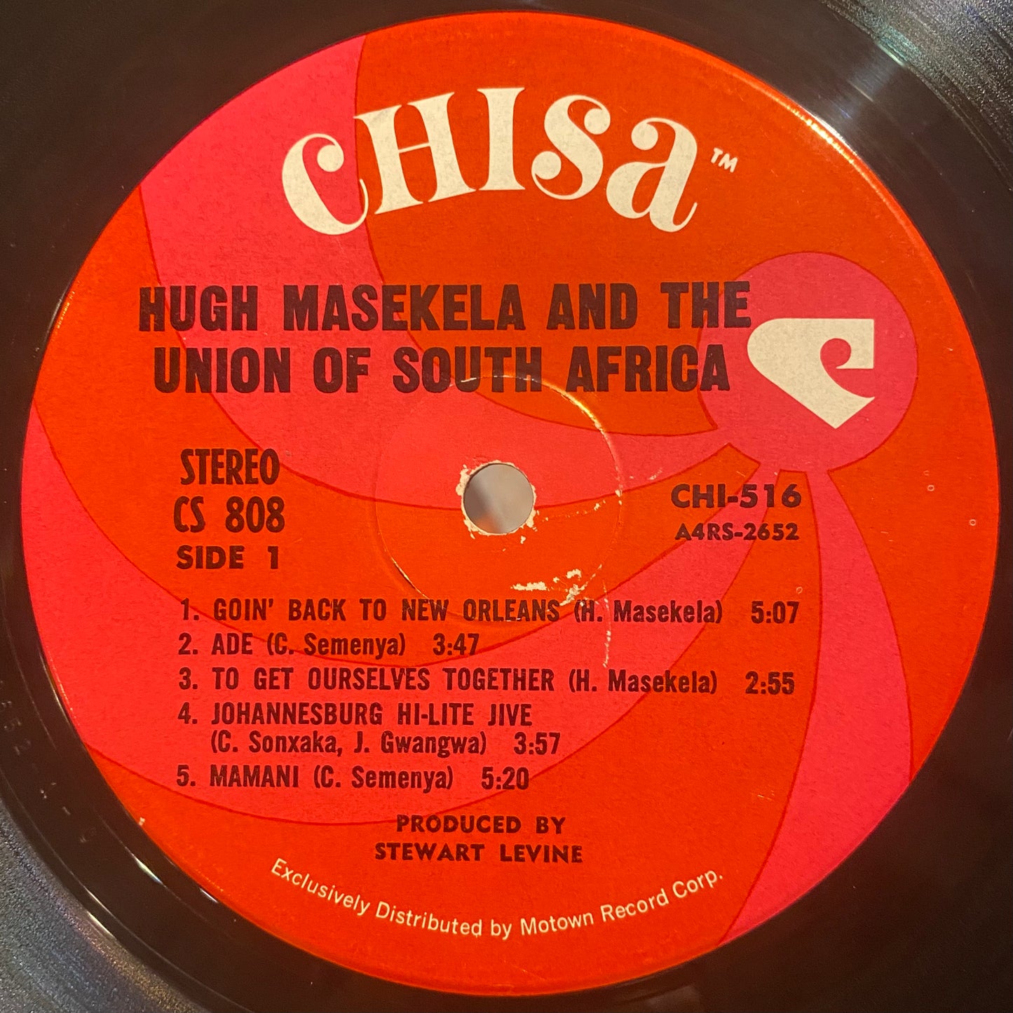 【USED】Hugh Masekela - Hugh Masekela and The Union Of South Africa