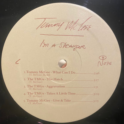 【USED】Tommy McGee - I'm A Stranger (2LP)
