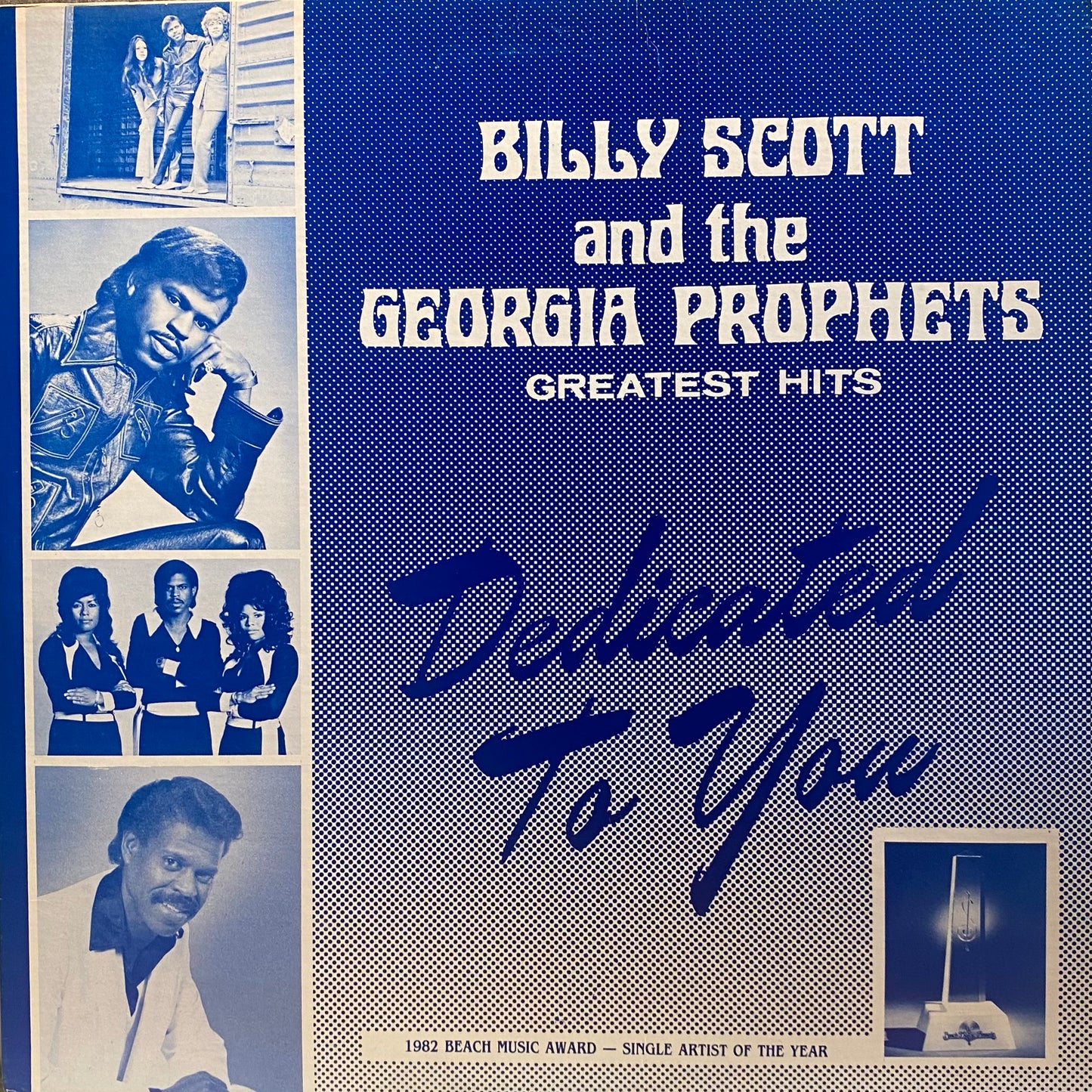 【USED】Billy Scott and the Georgia Prophets - Greatest Hits (Dedicated To You)