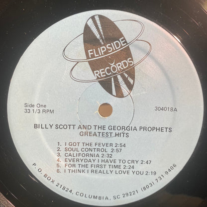 【USED】Billy Scott and the Georgia Prophets - Greatest Hits (Dedicated To You)