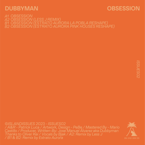 【12"】Dubbyman - Obsession