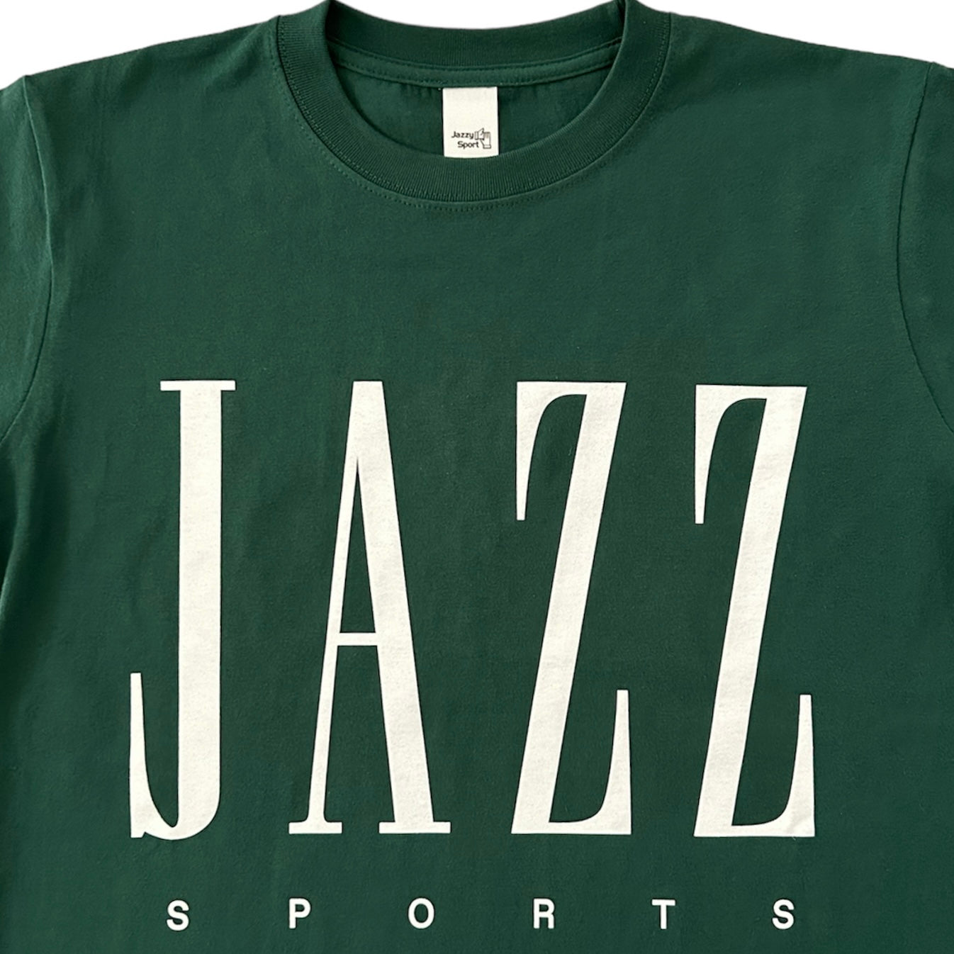 【残りわずか／NEW】JS "Jazz & Sports" Tシャツ ／グリーン