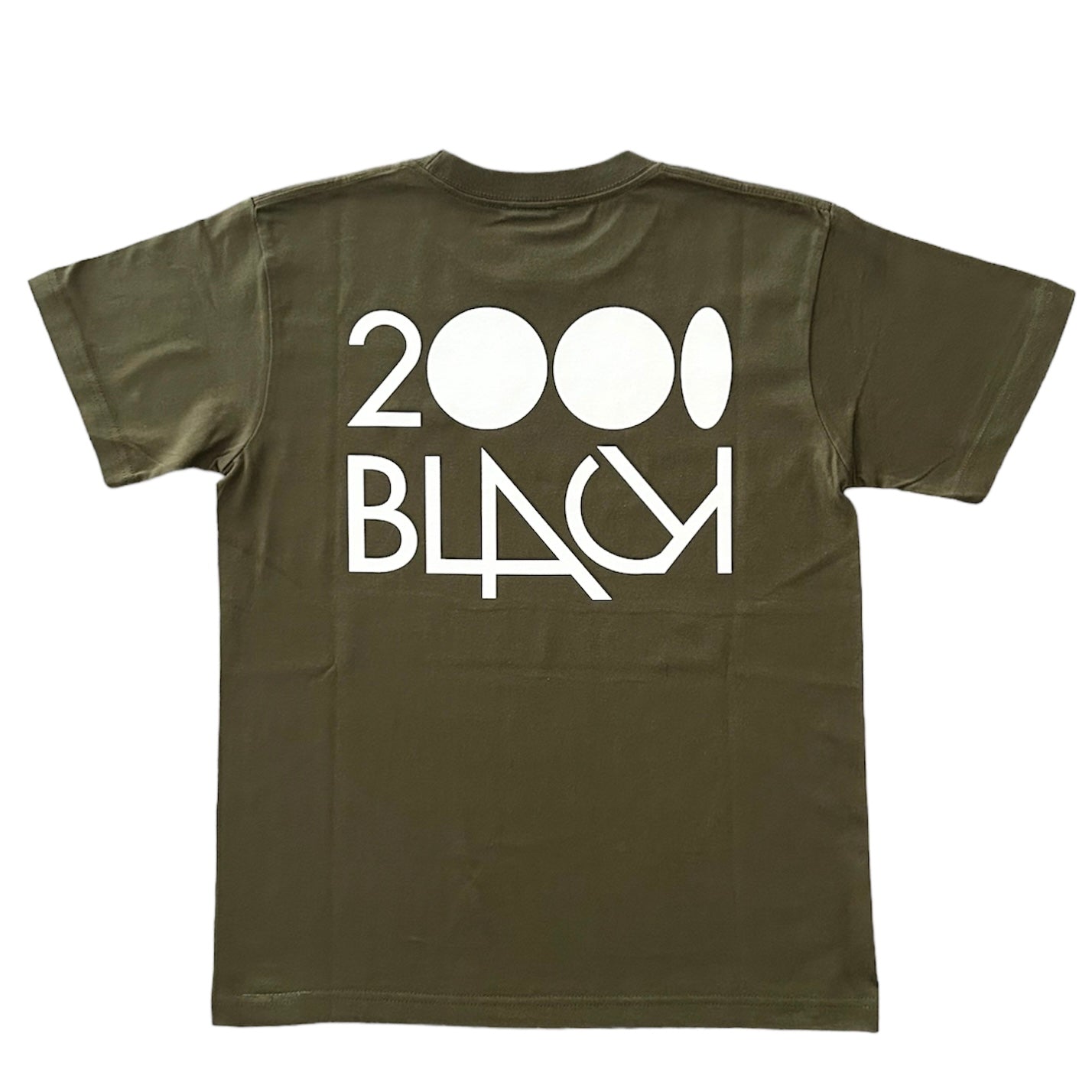 【残りわずか ／NEW】JS x 2000Black Tシャツ ／オリーブ
