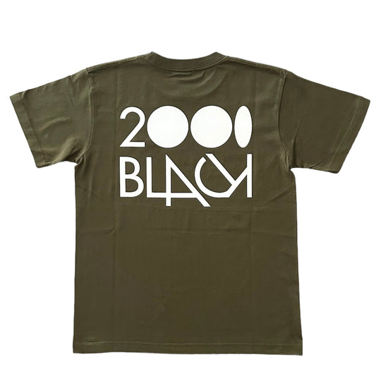 【残りわずか ／NEW】JS x 2000Black Tシャツ ／オリーブ