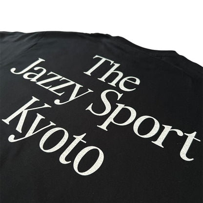 【残りわずか】The Jazzy Sport Kyoto ロングスリーブ Tシャツ ／ブラック