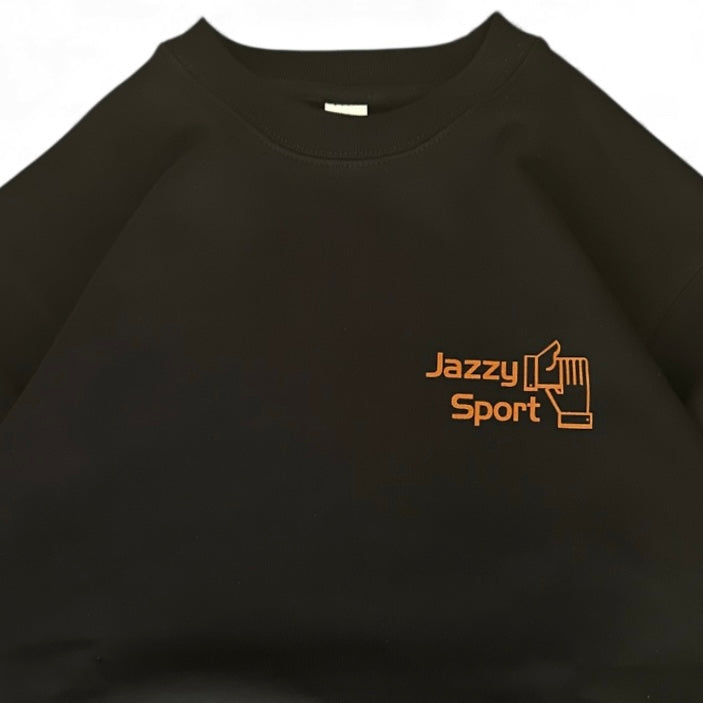 【NEW】JS "Kyoto College Logo" スウェット／ブラック x 黒柿