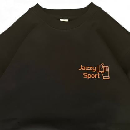 【NEW】JS "Kyoto College Logo" スウェット／ブラック x 黒柿