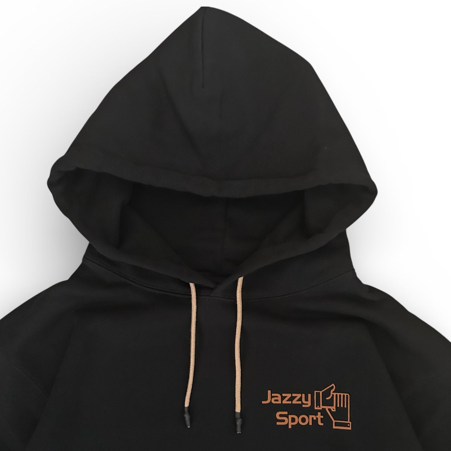 【NEW】JS "Kyoto College Logo" フーディー／ブラック x 黒柿