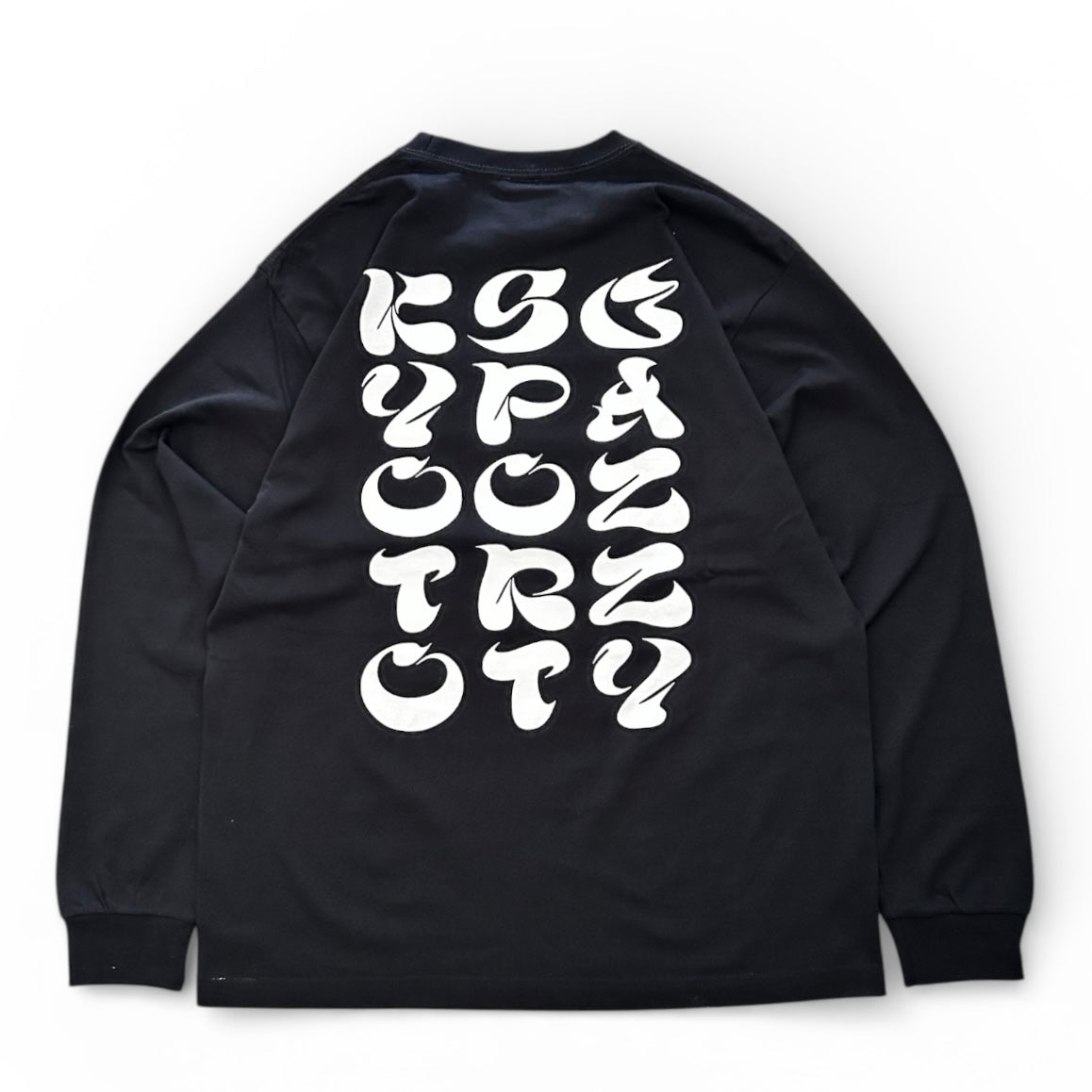 【NEW】Jazzy Sport Kyoto Vertical Logo ロングスリーブ Tシャツ ／ブラック