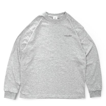 【NEW】Jazzy Sport Kyoto Vertical Logo ロングスリーブ Tシャツ ／グレー