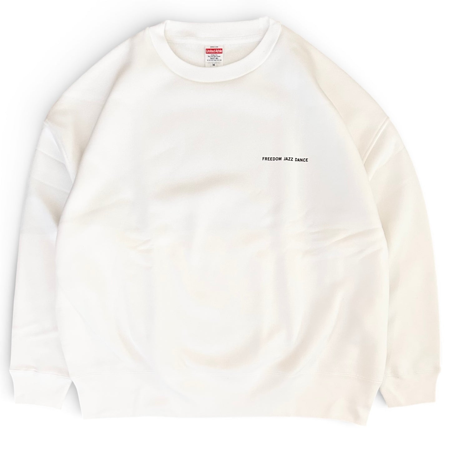 【NEW】Do It Jazz!  "Freedom Jazz Dance" スウェット／ ホワイト x オレンジ