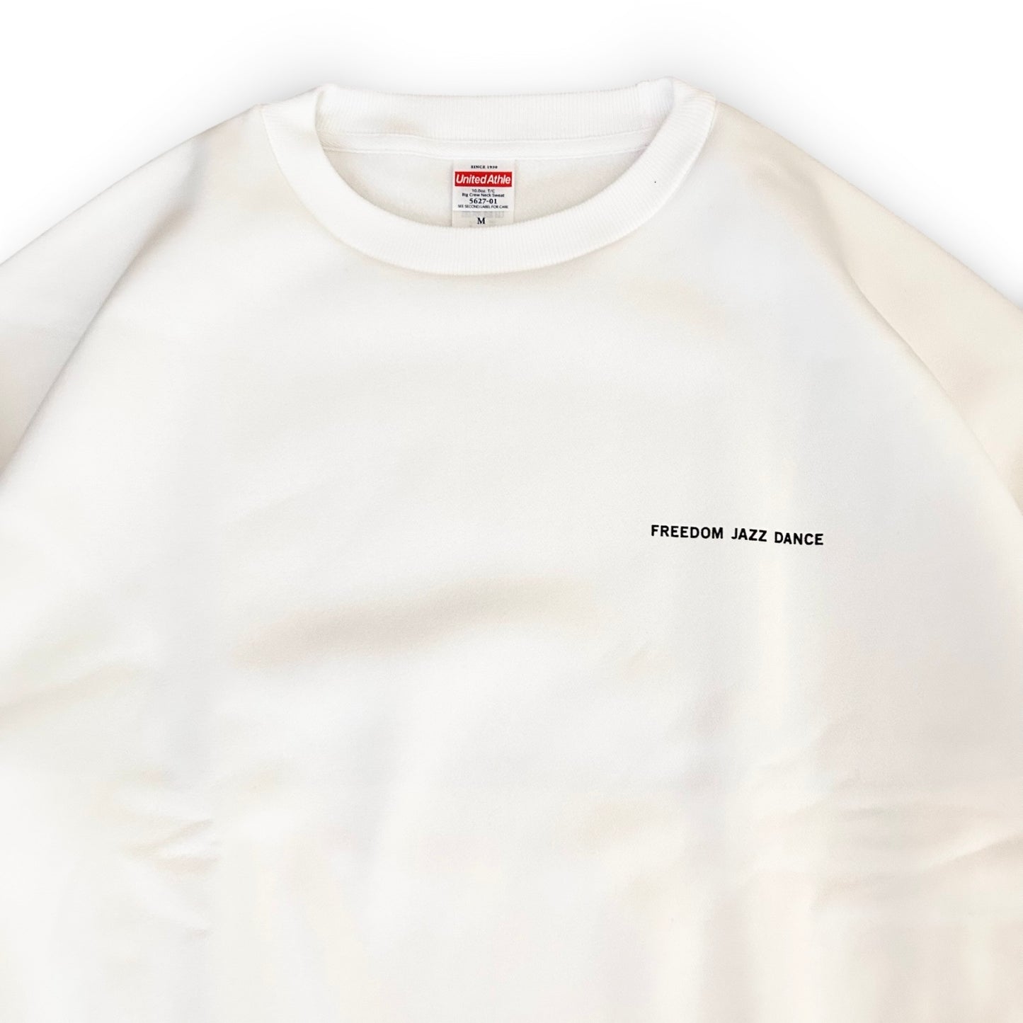 【NEW】Do It Jazz!  "Freedom Jazz Dance" スウェット／ ホワイト x オレンジ