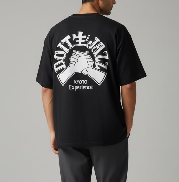 【NEW 】Do It Jazz!  "Freedom Jazz Dance"  生ジャズ Tシャツ ／ ブラック