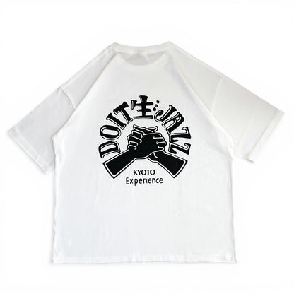 【NEW 】Do It Jazz!  "Freedom Jazz Dance"  生ジャズ Tシャツ ／ ホワイト
