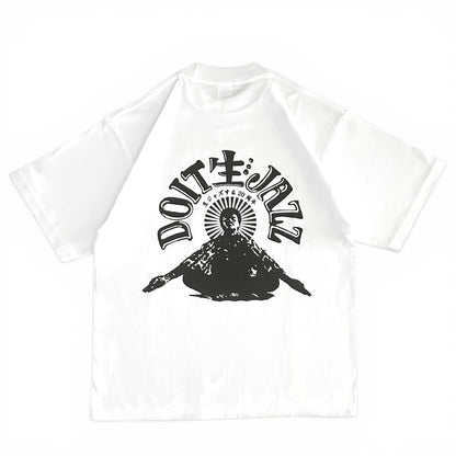 【NEW 】Do It Jazz!  "Freedom Jazz Dance"  生ジャズ20周年Ver.  Tシャツ ／ ホワイト