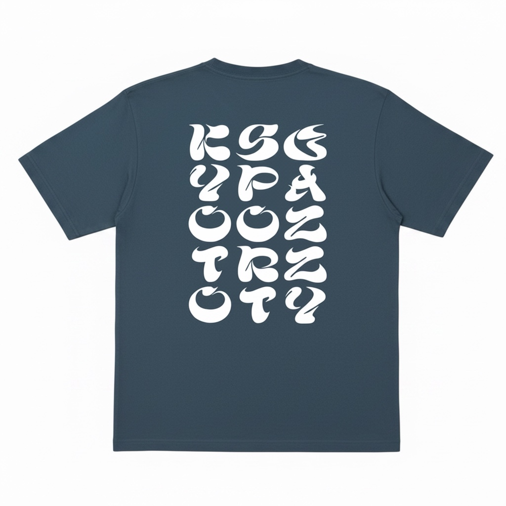 【NEW】JSK Vertical Logo -OBI- Tシャツ ／ ビンテージ・ネイビー