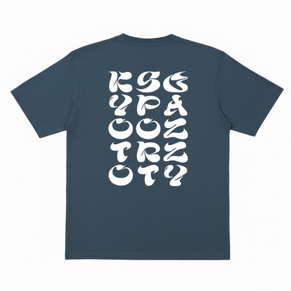 【NEW】JSK Vertical Logo -OBI- Tシャツ ／ ビンテージ・ネイビー