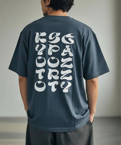 【NEW】JSK Vertical Logo -OBI- Tシャツ ／ ビンテージ・ネイビー