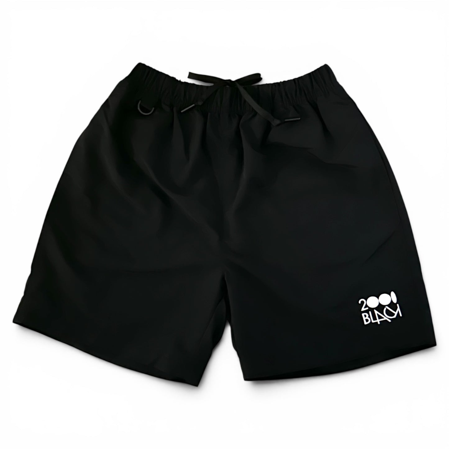 【NEW】2000Black x JS Kyoto "In The Heat" ナイロン・ショートパンツ ／ブラック